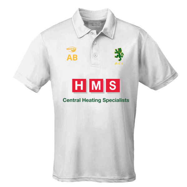 Malvern Cricket Club Cool Polo Shirt JUNIOR Thumbnail