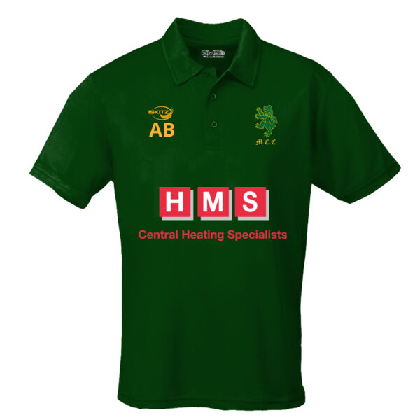 Malvern Cricket Club Cool Polo Shirt JUNIOR Thumbnail